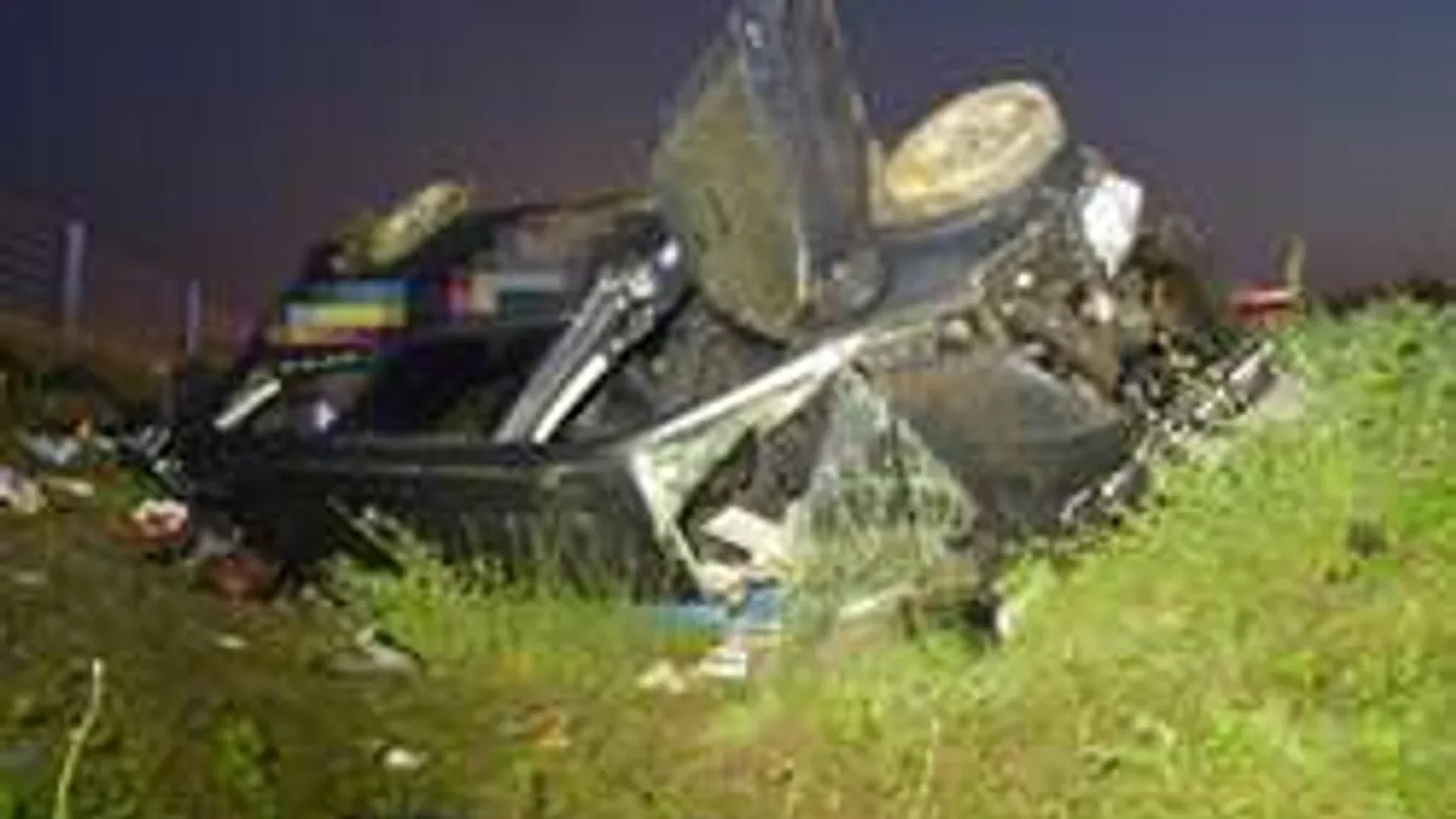 Borzalmas baleset az M5-ös autópályán - megrázó képek!