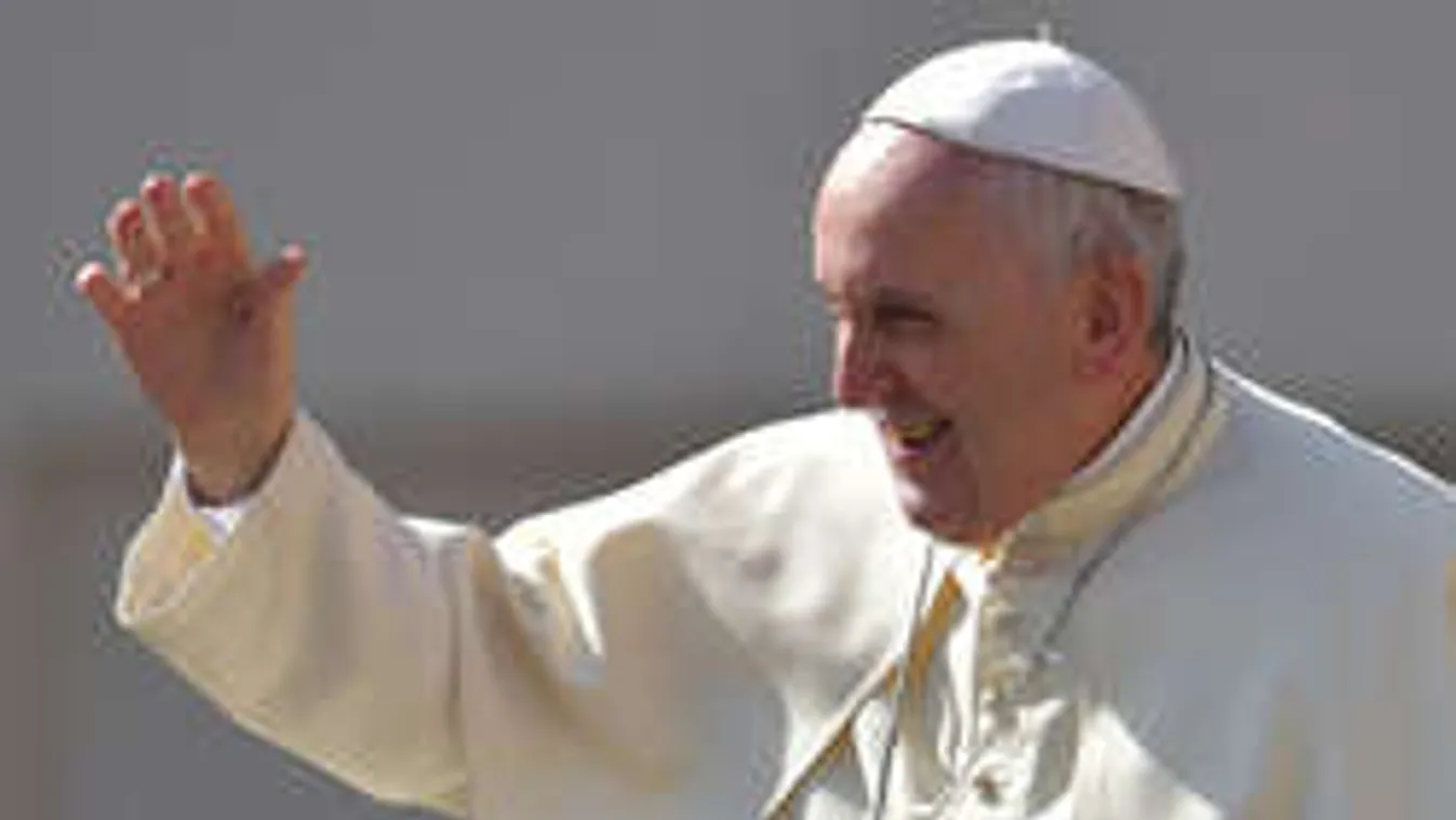 Élő adásban esett össze a pápa - videó!