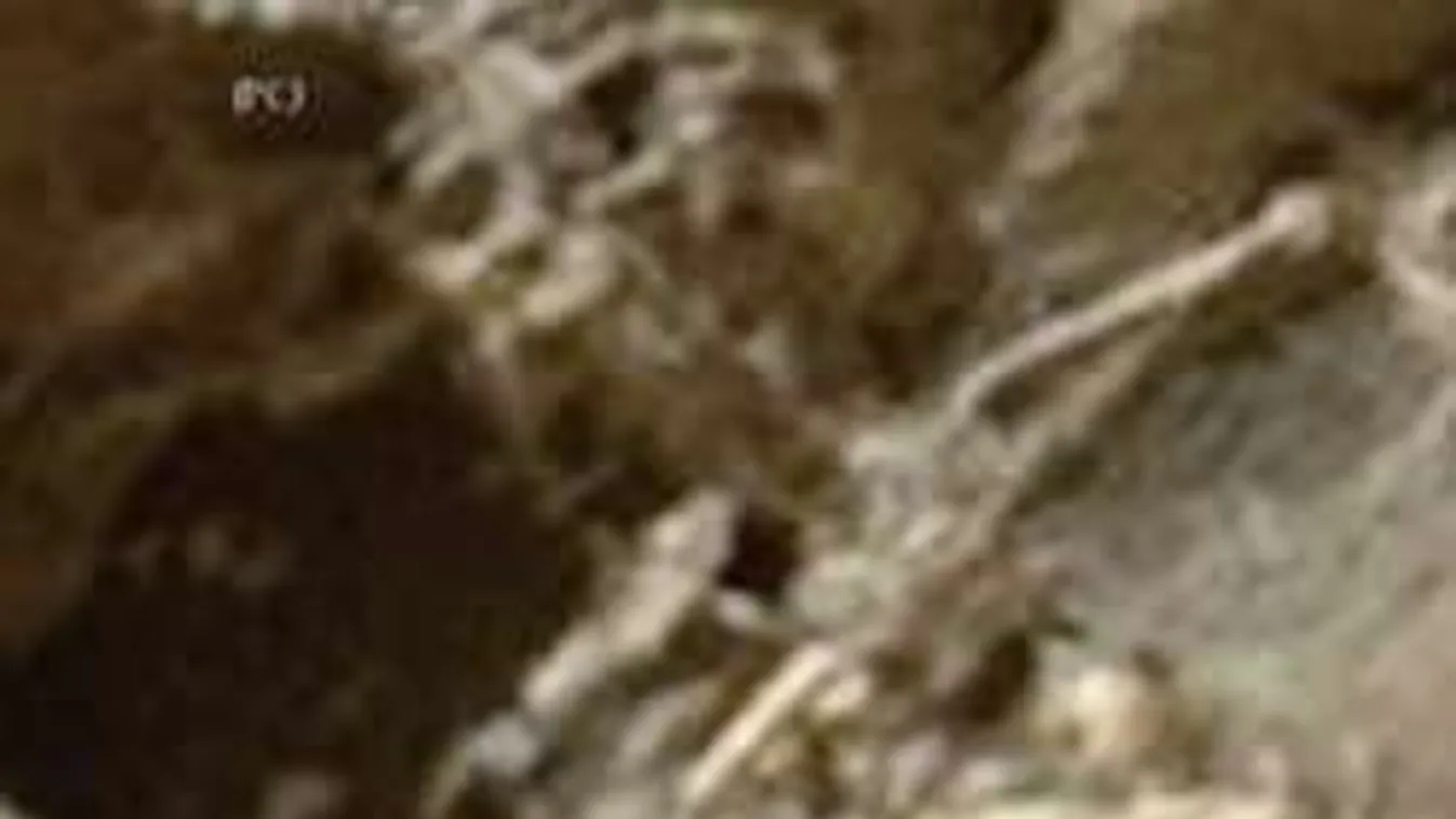 Bizarr: Embertestű űrlény csontváza hevert a Marson! - Videó