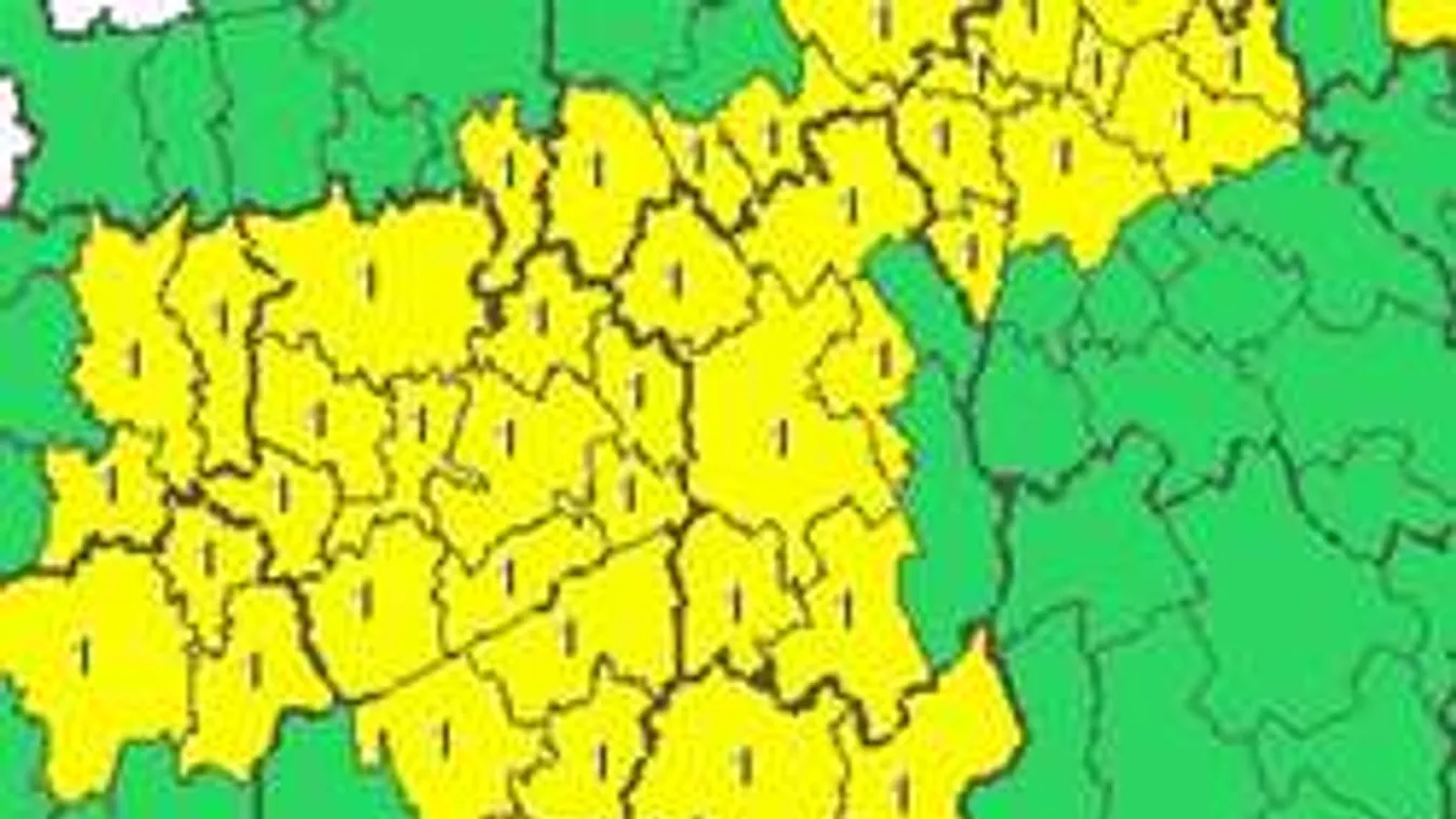 Pillanatokon belül leszakadhat az ég a fél országban, mutatjuk, hol!