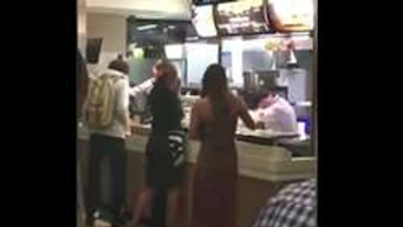 Durva felvétel: két nő összeverte a Mekiben az eladót