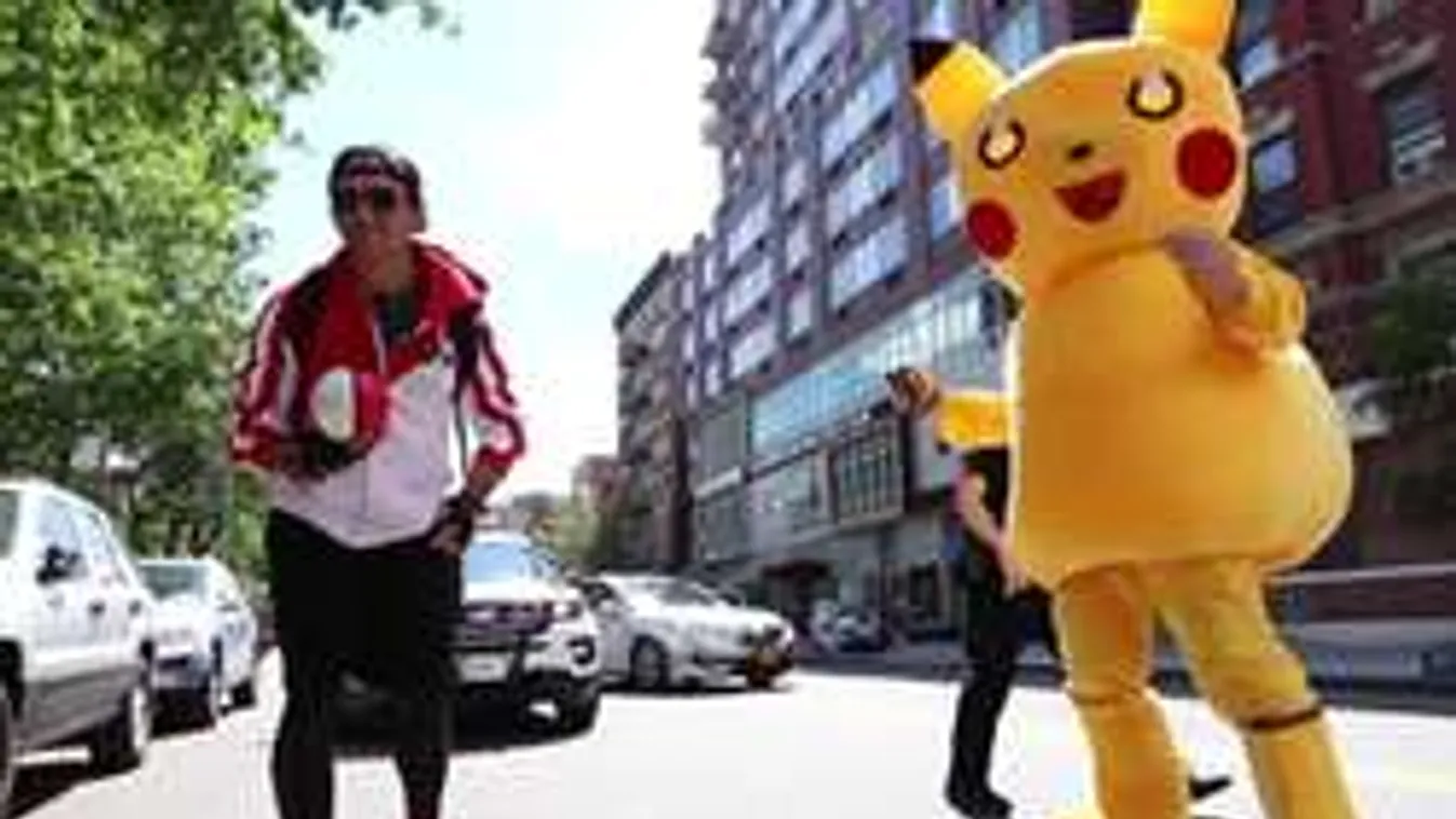 Emberméretű Pikachu okozott felfordulást New Yorkban! - videó!
