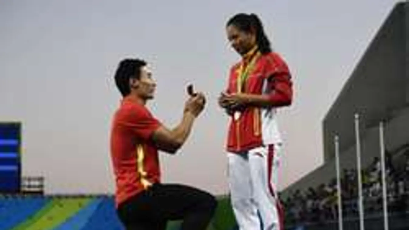 Micsoda lánykérés Rióban! Szem nem maradt szárazon