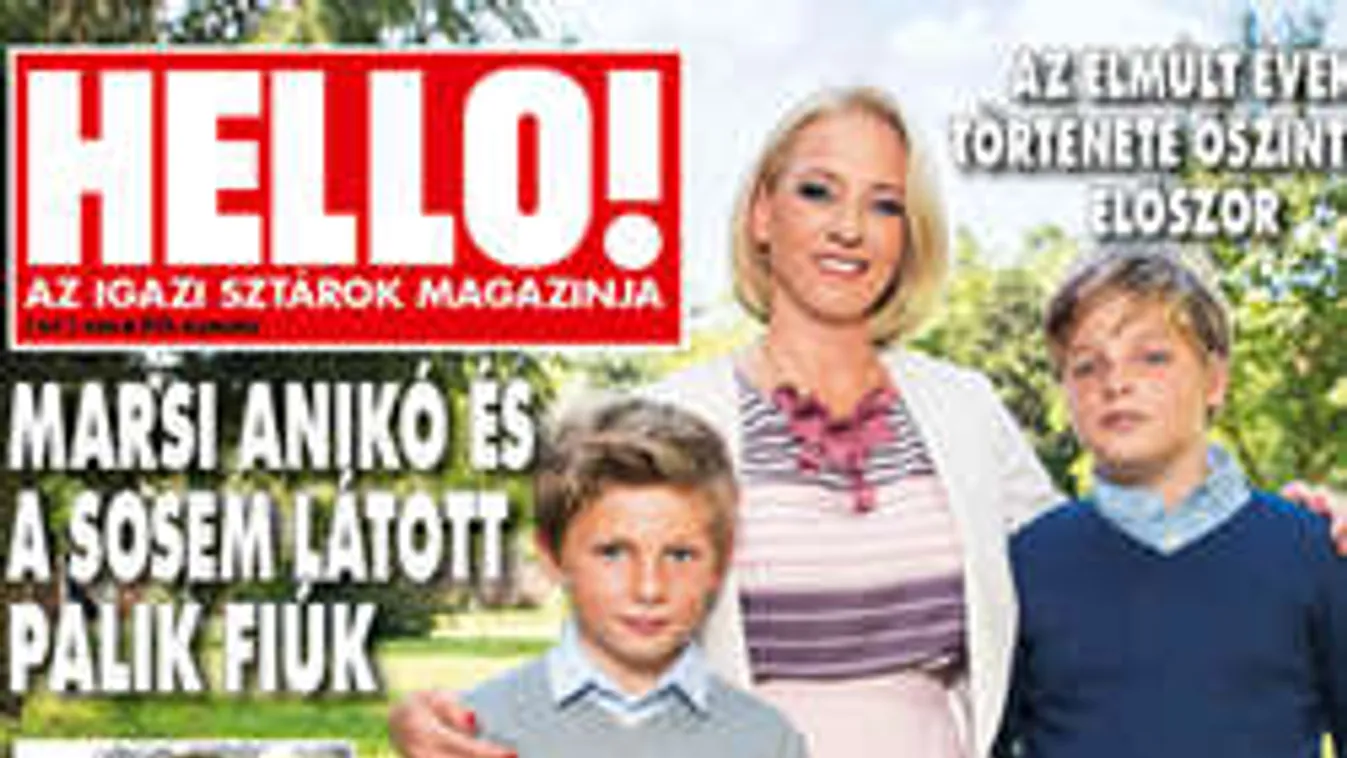 Marsi Anikó végre megmutatta fiait!