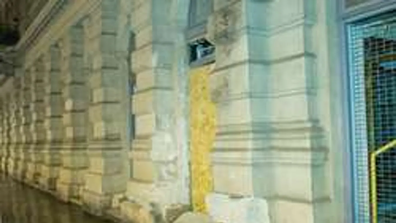 Így néz ki most a budapesti robbantás helyszíne