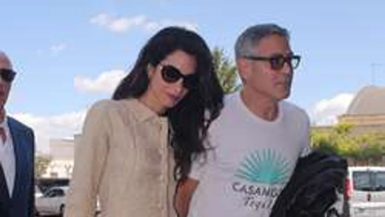 Felesége életéért aggódik George Clooney