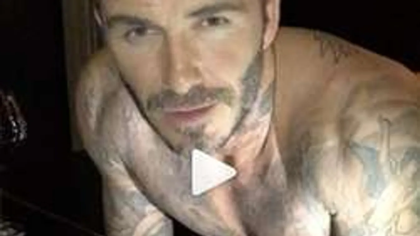 Beckham fehérneműs videójától leolvad rólad a ruha!