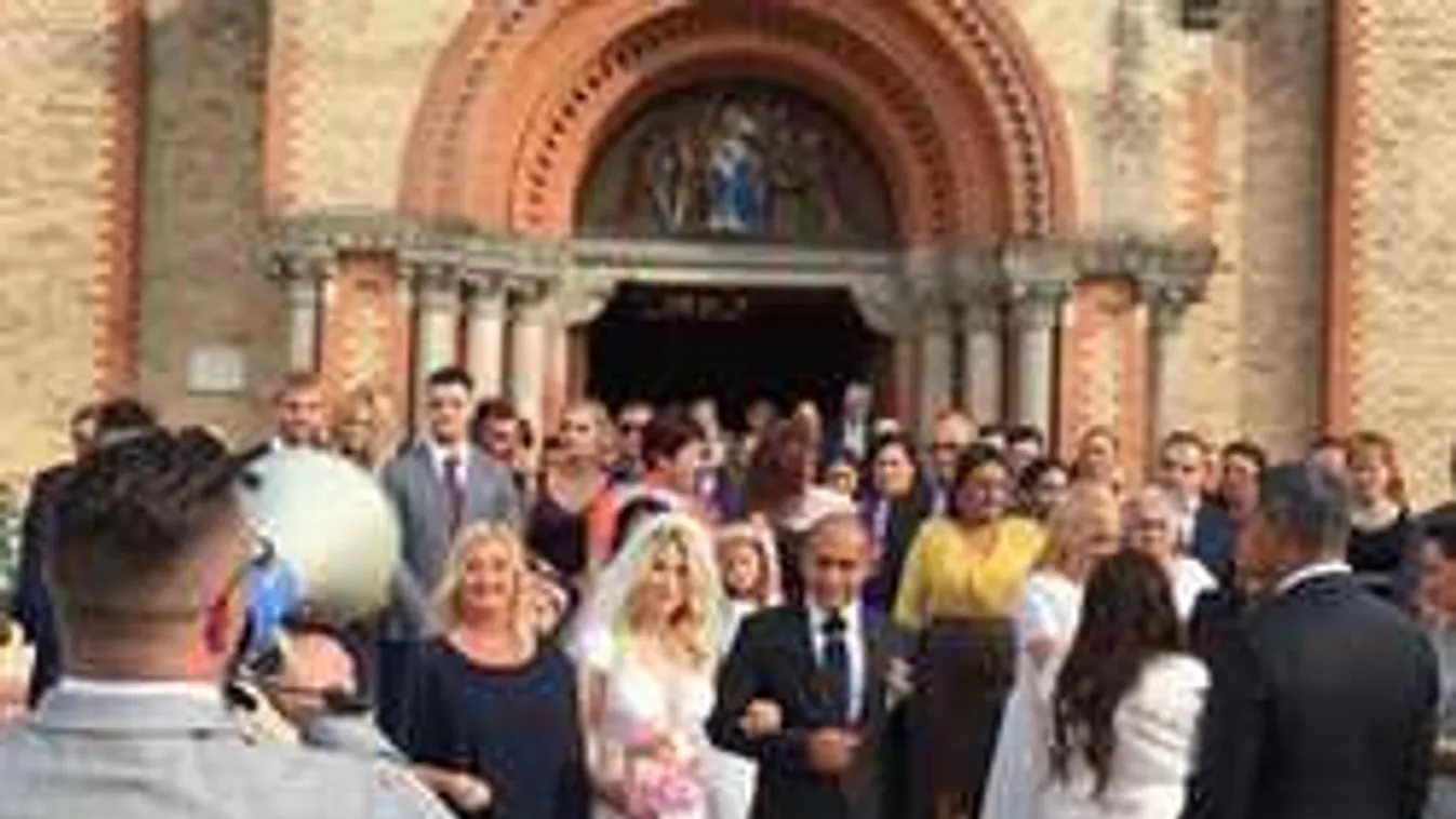 Újabb fotók Szabó Zsófi álomesküvőjéről!