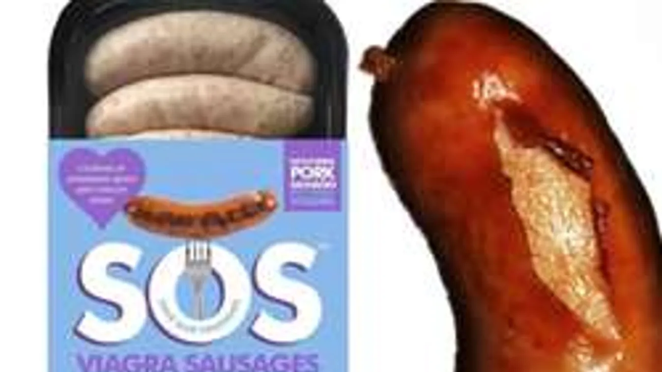 Viagrás kolbászkákat hoztak forgalomba: cél a betonkemény férfiasság