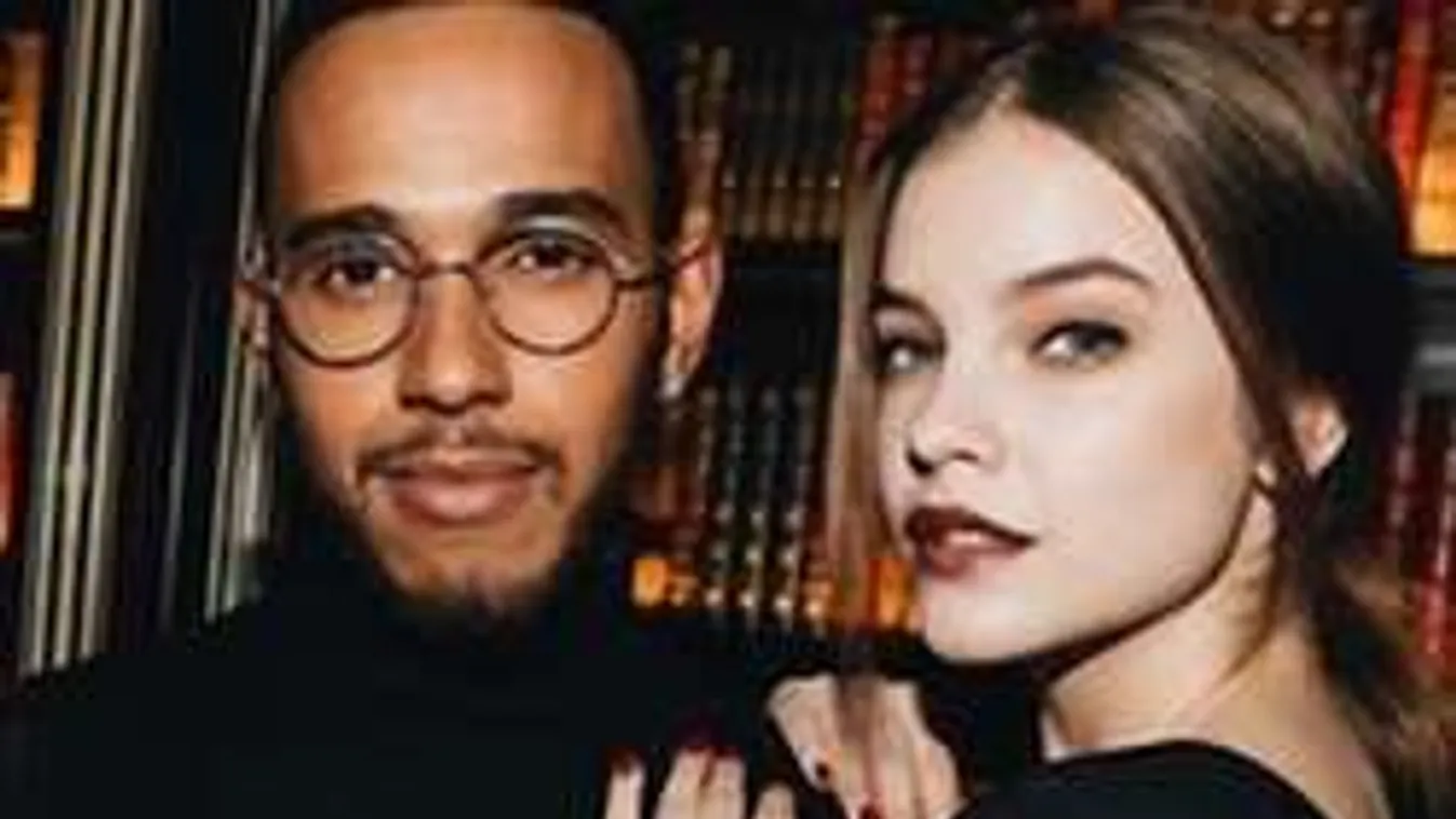 Titokban Palvin Barbi után jött Budapestre Lewis Hamilton