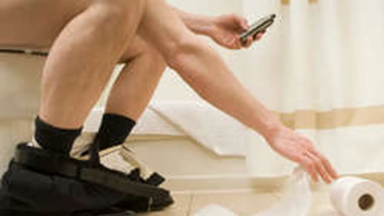 Ezért ne vidd magaddal a mobilt a WC-re!