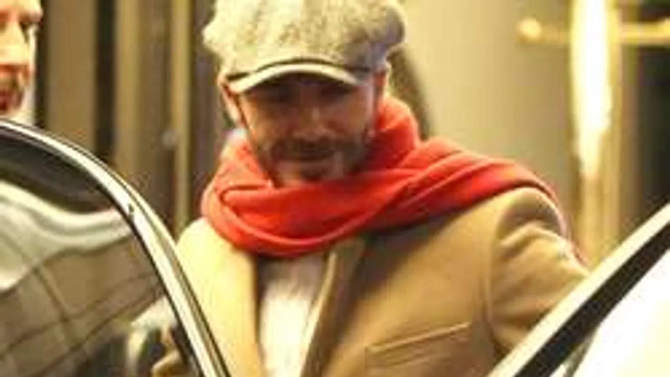 Titkos randin jártak Beckhamék