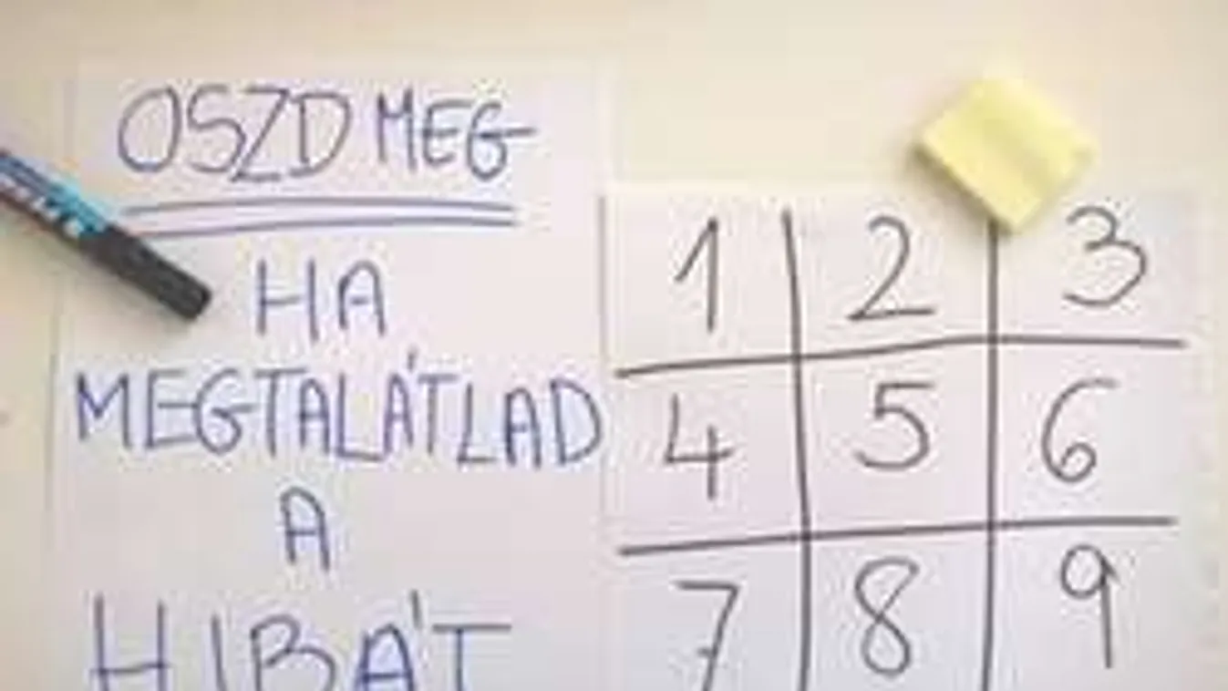 Szinte senki sem találja a hibát ezen a képen. Neked menni fog?