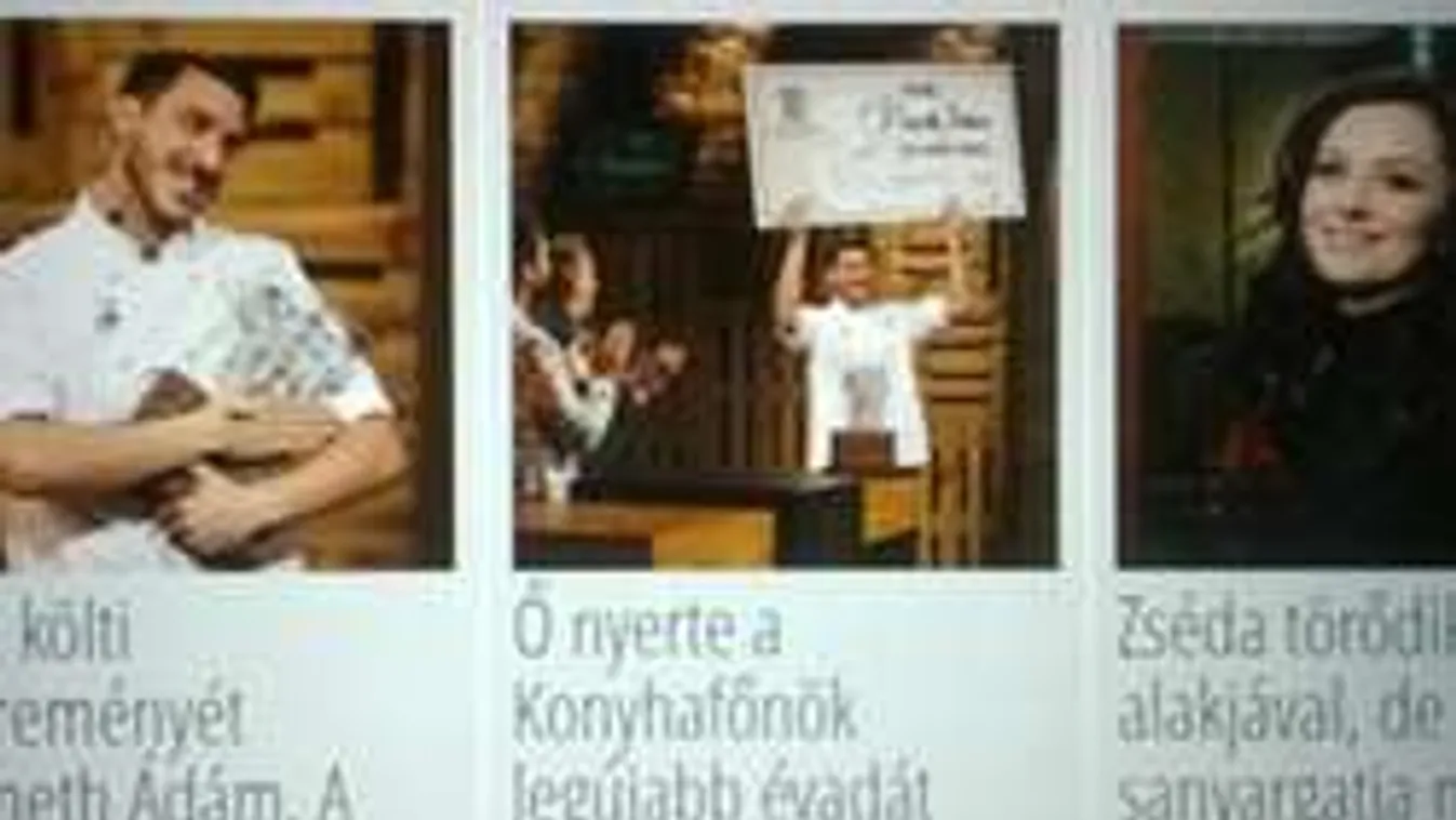 Kínos! Kiszivárgott adás előtt, ki a Konyhafőnök nyertese