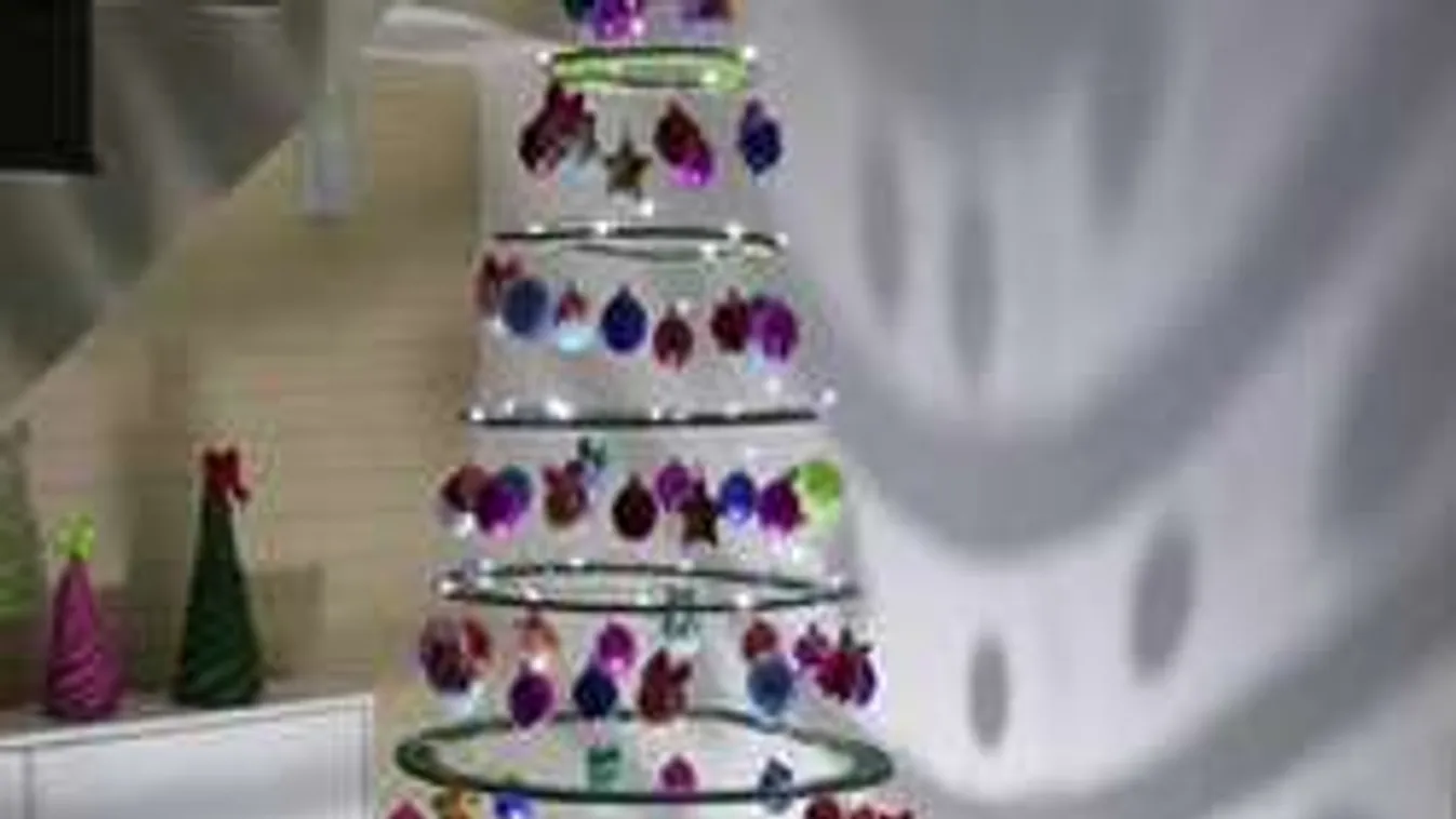 Készíts karácsonyfát dobozból: ettől eláll a lélegzeted