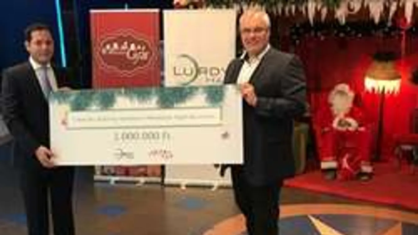 Hatalmas adományt kapott a MikulásGyár!