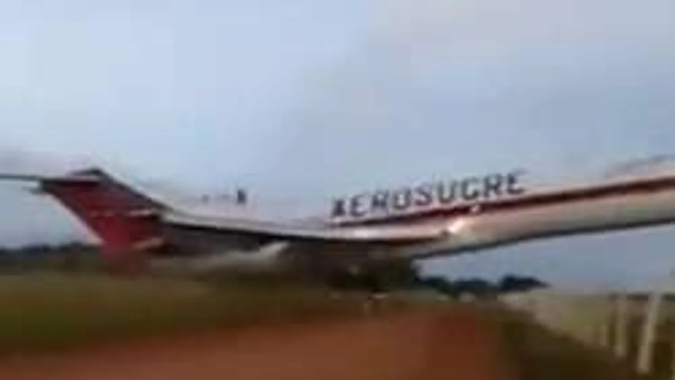 A repülő nem tudott felszállni a kifutópályán! 5 halott és videó!