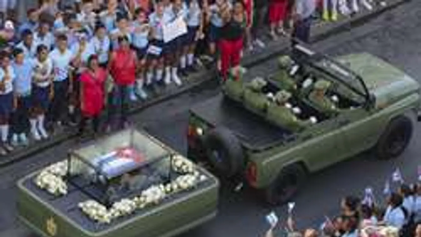 Így búcsúznak Fidel Castrótól - exkluzív fotók