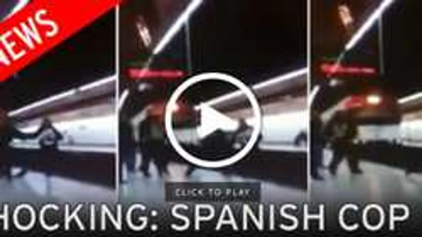 Horrorvideó! Metró elé lökött egy rendőrt egy afrikai migráns