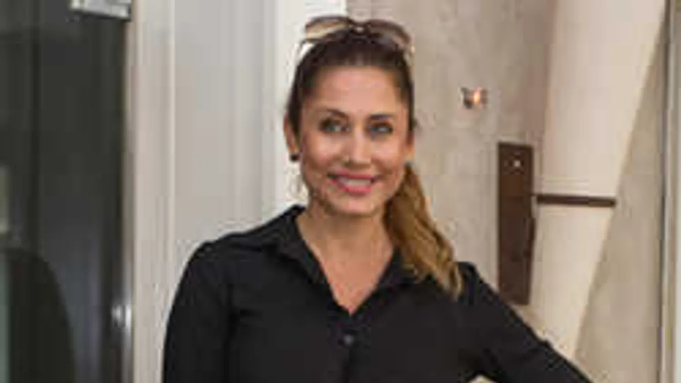 Kismamaként mutatta meg bájait Horváth Éva