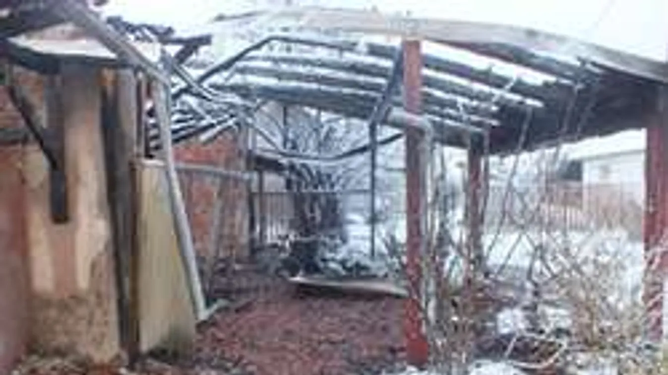 Borzalmas képek: rendőrök menekítették a lángokból a családot