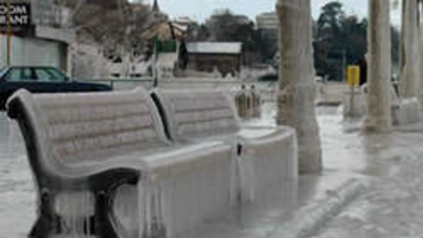 Sokkoló felvétel a brutális hidegről! Elképesztő, mit okozott a fagy