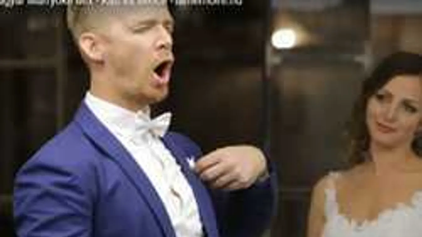 Bence esküvői videója a világ legjobbja!