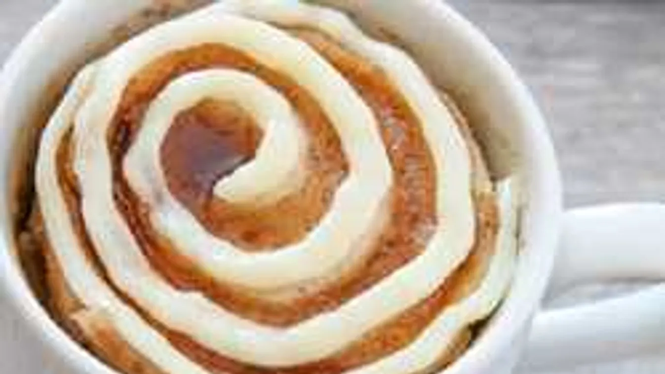 Itt a legújabb diétás álomsüti: 2 perc alatt kész ez a fahéjas csoda