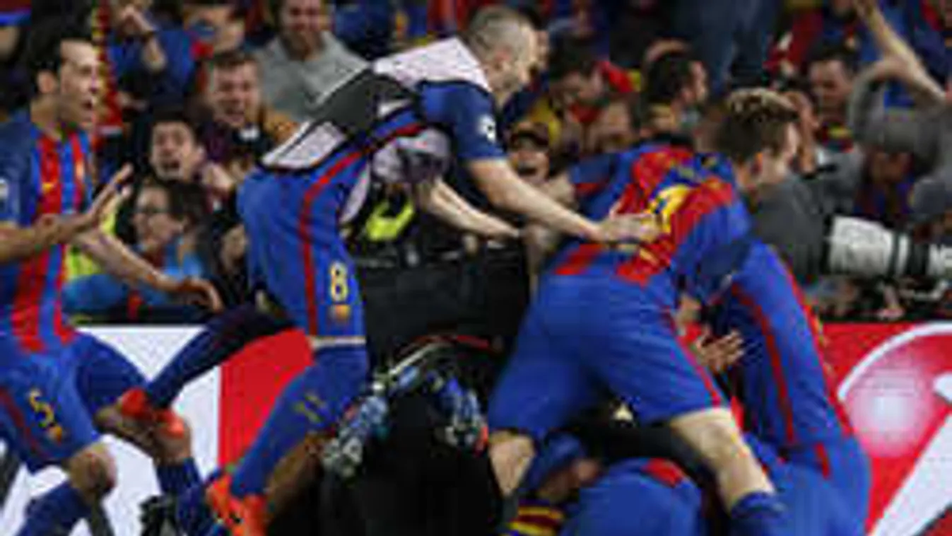 Beszólt a Barca edzője a döbbenetes továbbjutás után