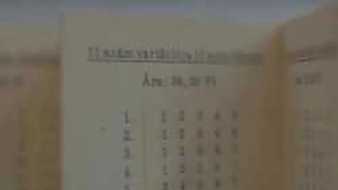 Láttál már 60 éves lottószelvényt?