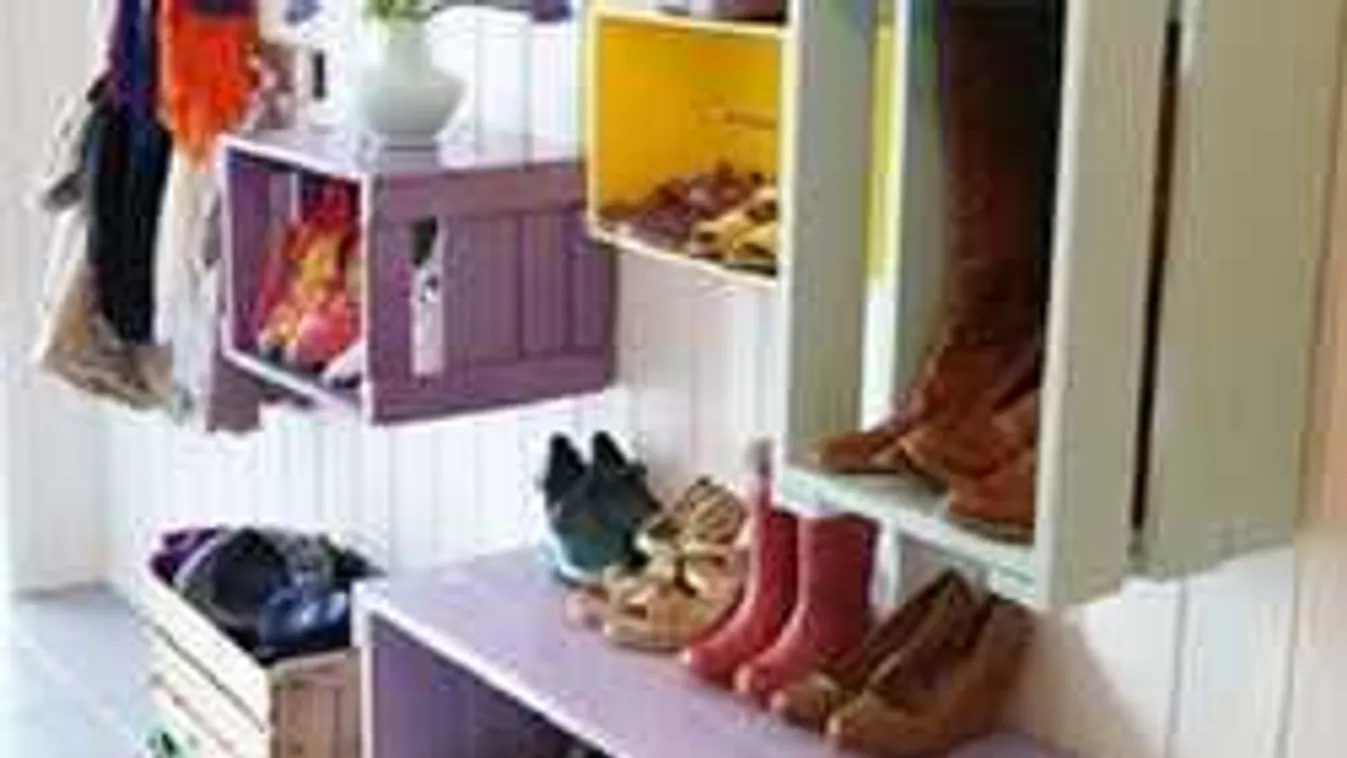 Olcsó és trendi: szuper lakberendezési ötletek zöldségesládával