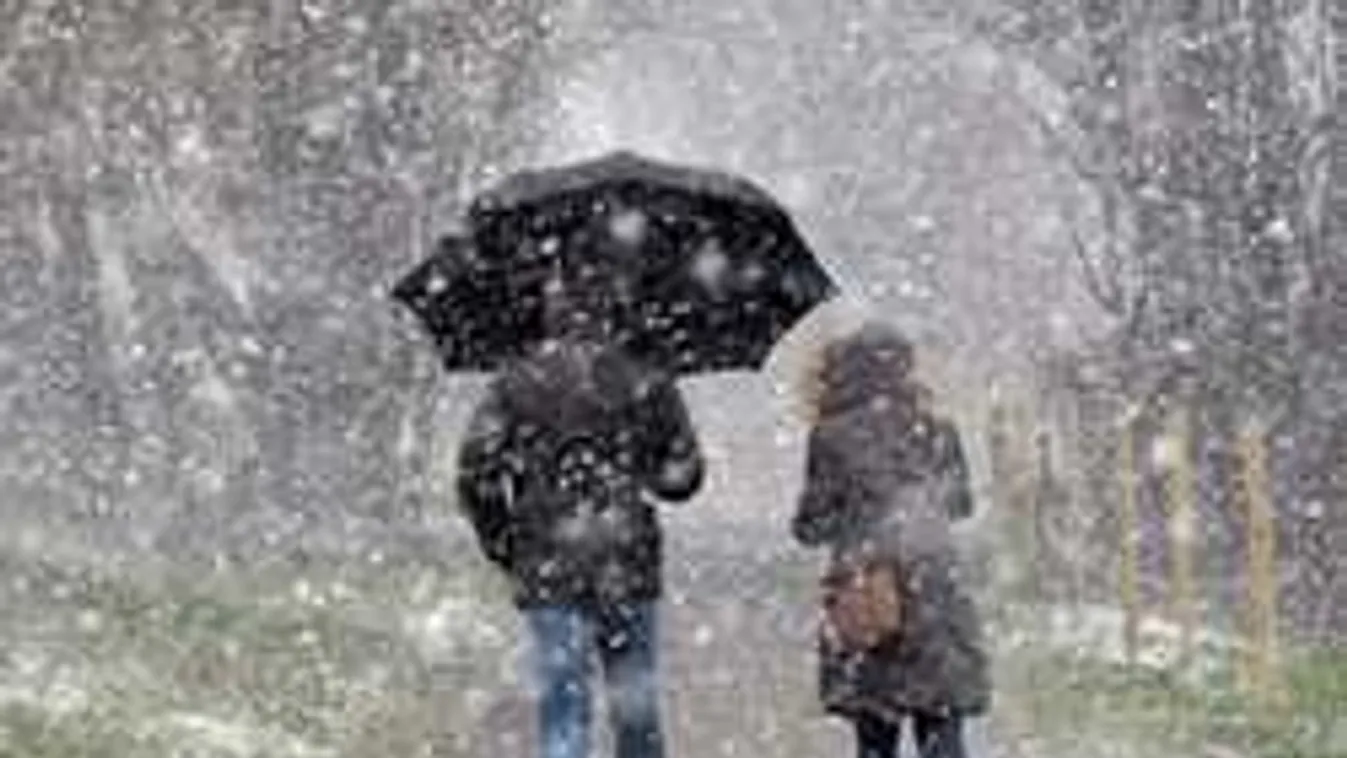 Pokoli március: ebben a megyében már havazik - Videó