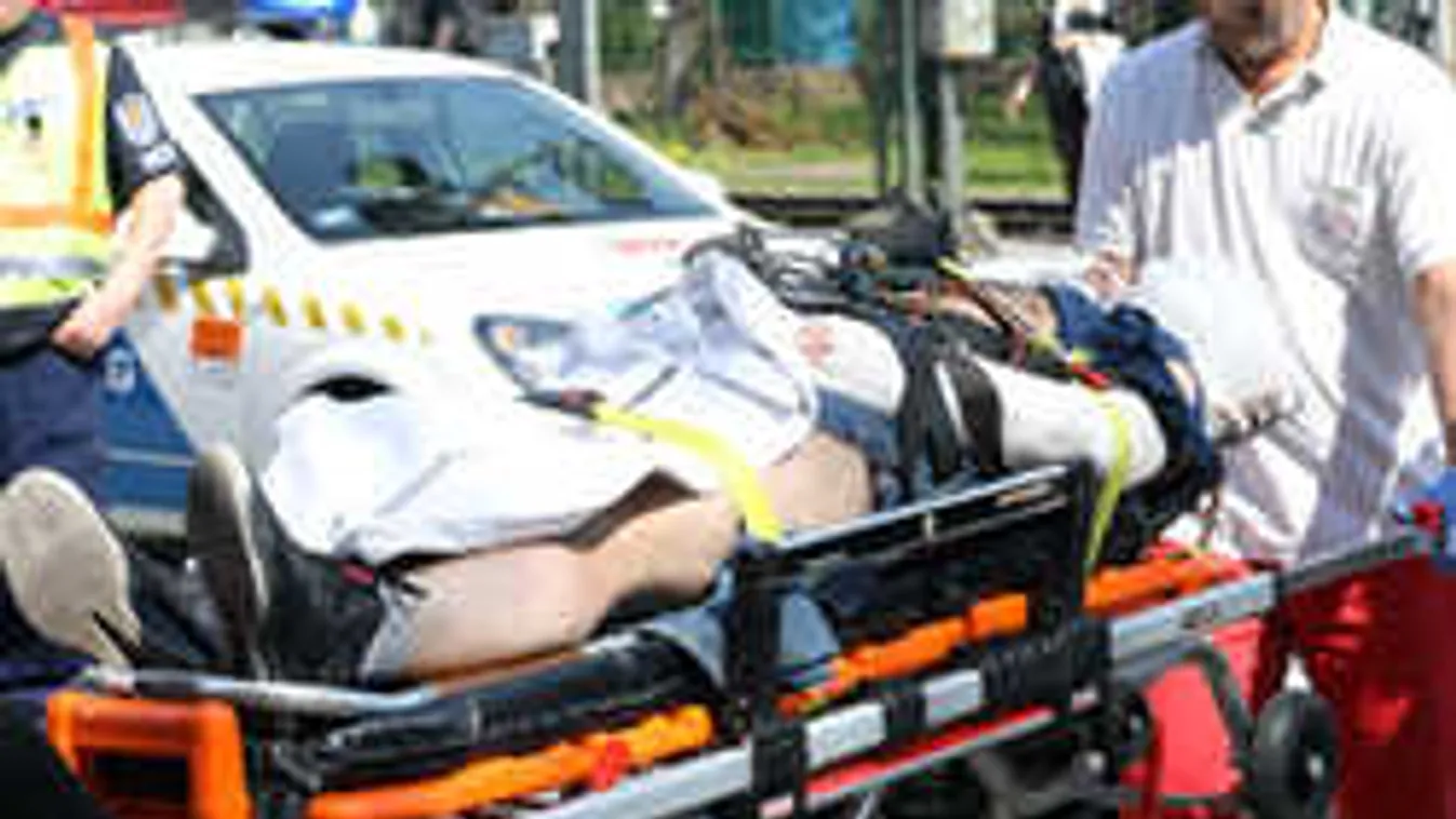 Brutális képek a budapesti motorosgázolásról