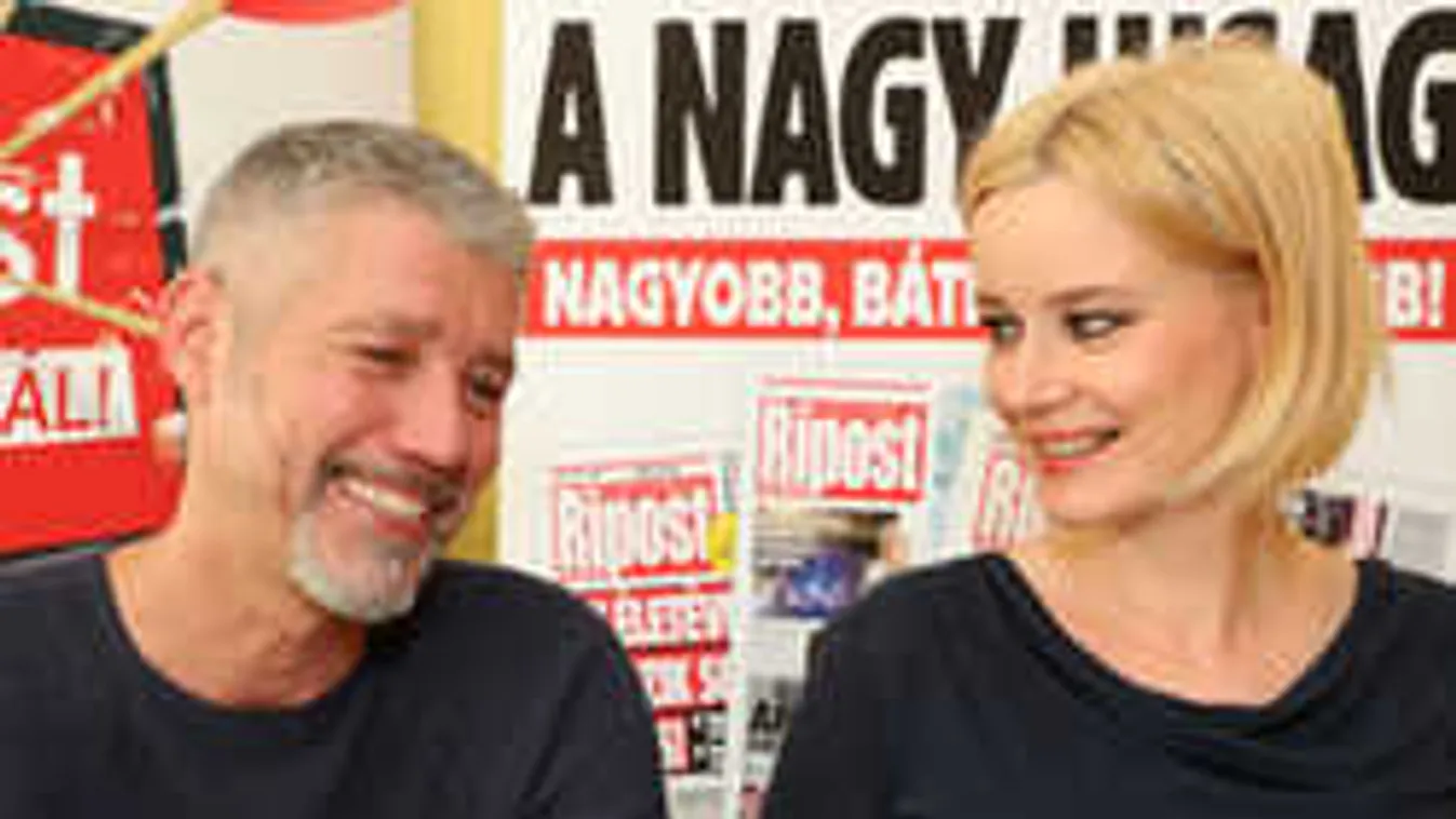 Barátságukról vallott Völgyesi Gabi és Sági Szilárd