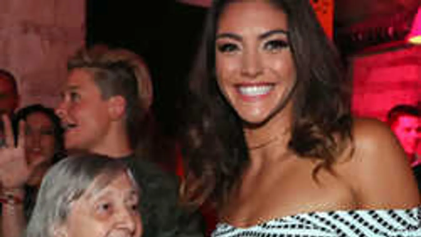 Dédnagymamájával bulizott a pesti éjszakában Kulcsár Edina