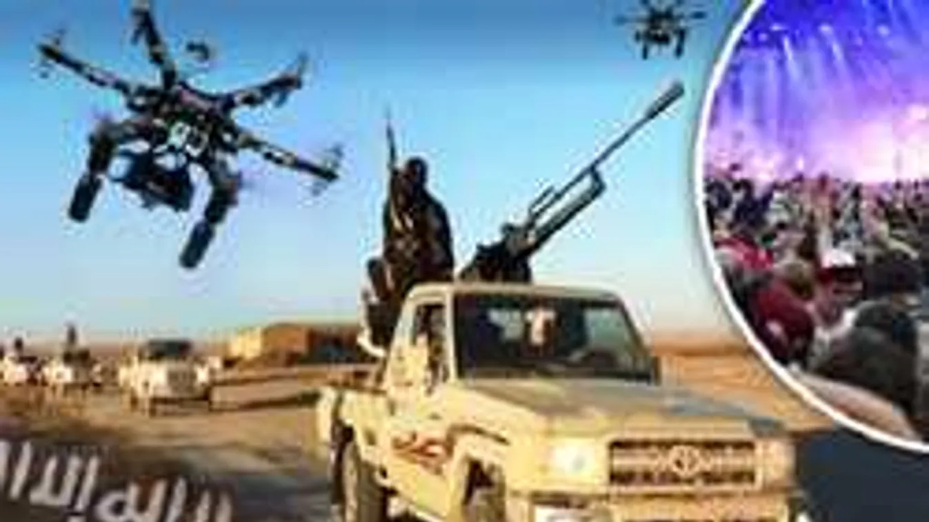 Robbanószerrel töltött drónok támadására számítanak Európában