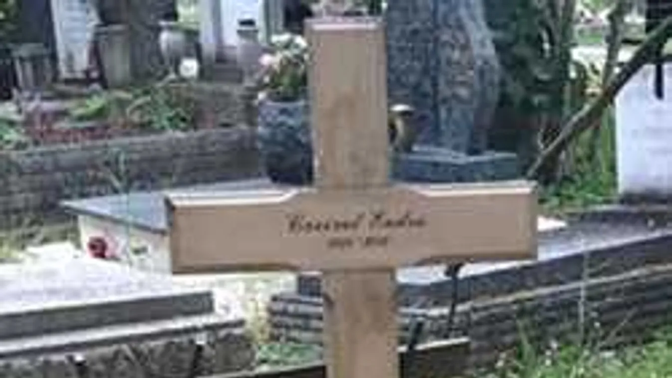 Temető szégyene: Hihetetlen, mit találtunk Czeizel Endre sírján - fotó