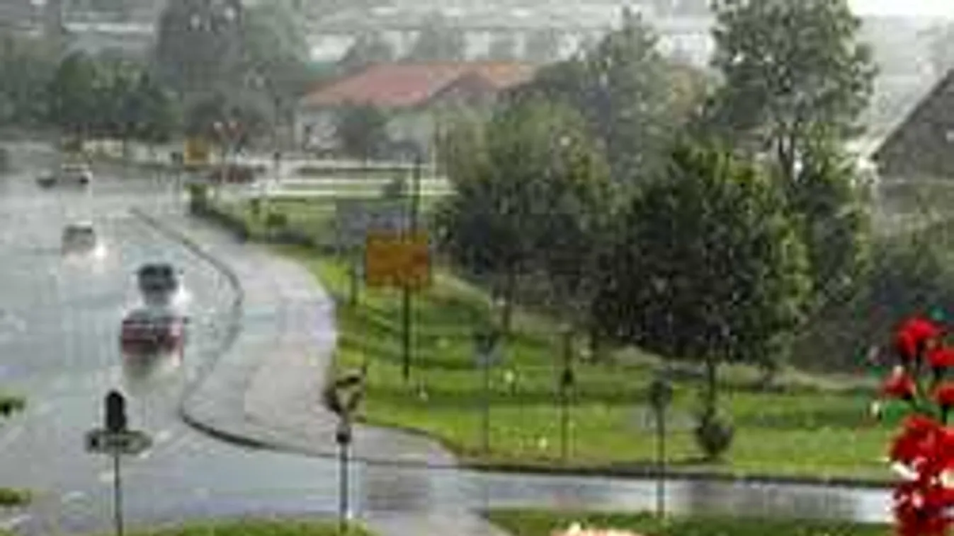 Durva felhőszakadás jön: másodfokú riasztást adtak ki