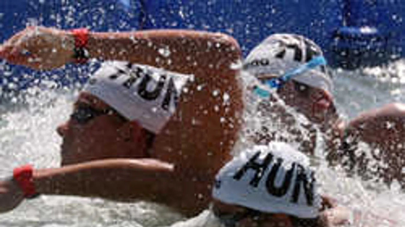 A Balatonból mentették ki a magyar úszóreménységet