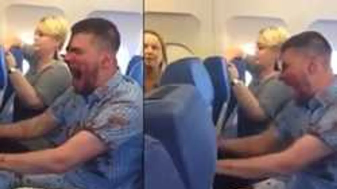 Horror a levegőben: Saját vérében úszó részeg orosz tombolt a repülőn