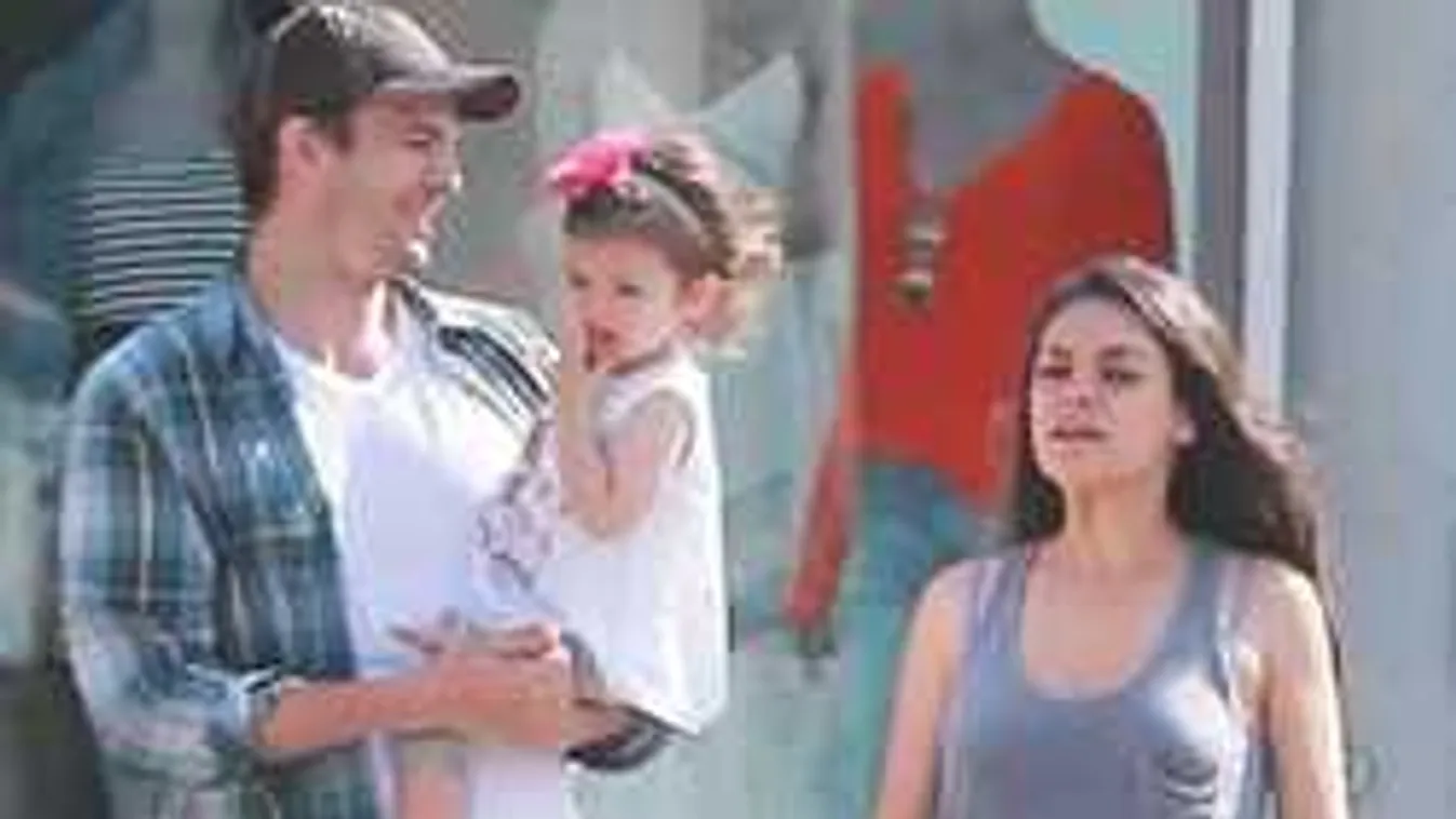 Szentendrei étteremben ebédelt szerelmével Ashton Kutcher