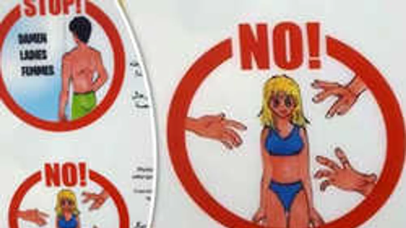 "Ne nyúlj a nőkhöz!" - ilyen matricákkal ijesztenék el a migránsokat