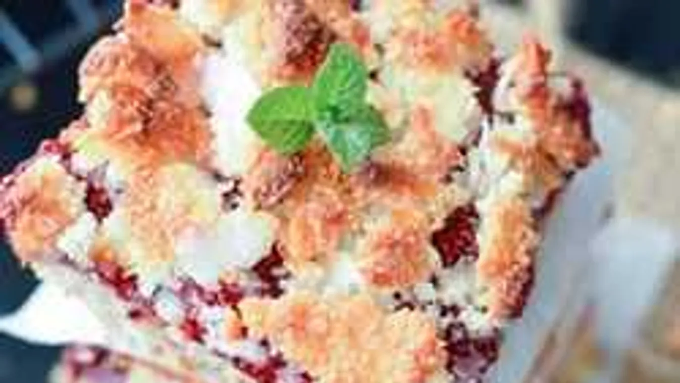 Cukormentes mennyország: málnás kókuszkocka