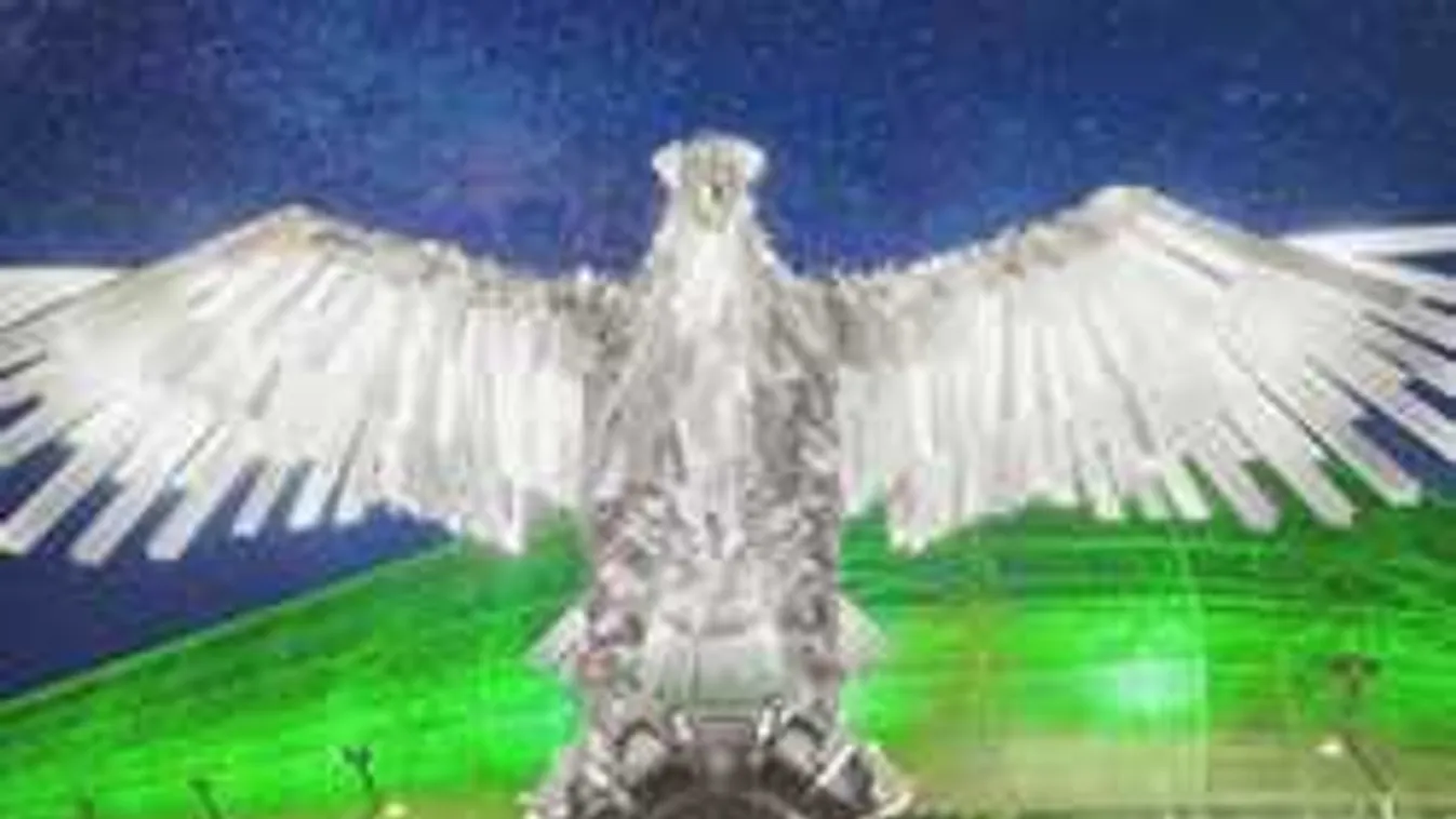 Ezt művelte Robbie Williams a Fradi sassal