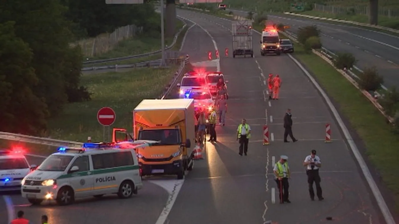 Rendőrt gázoltak az autópályán, belehalt a sérüléseibe