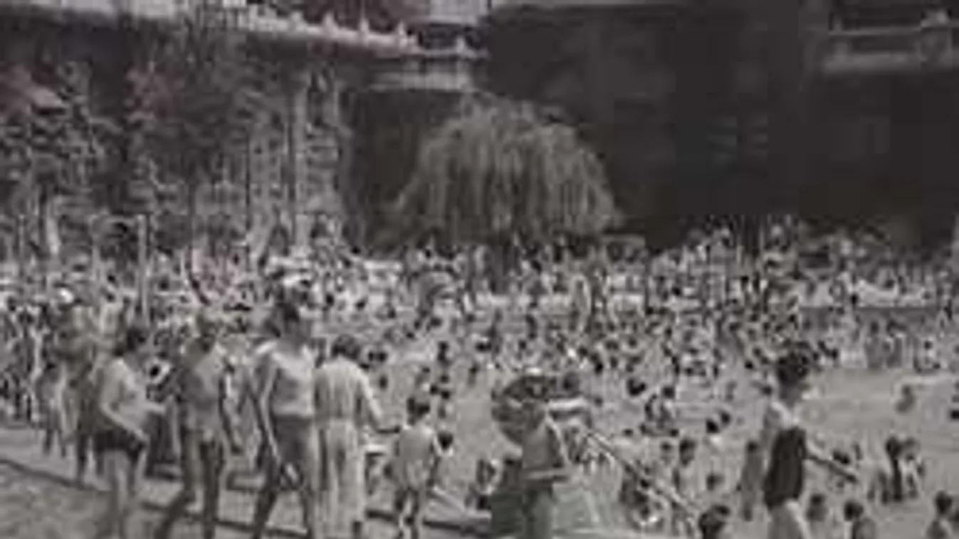 Fantasztikus retróvideó 1963-ból: Ilyen volt a hazai kánikula