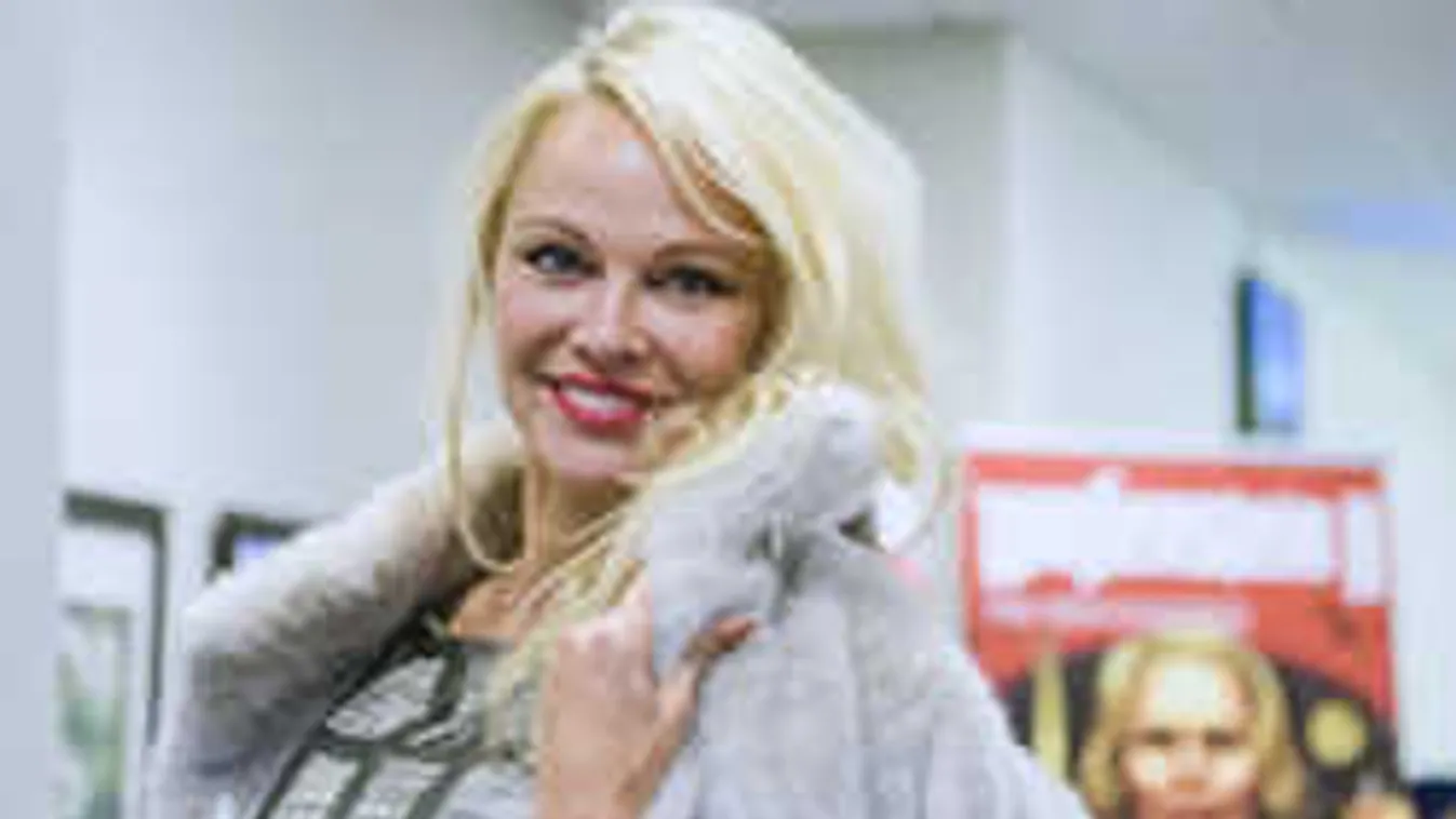 Pamela Anderson ultradögös, óriási feltűnést keltett