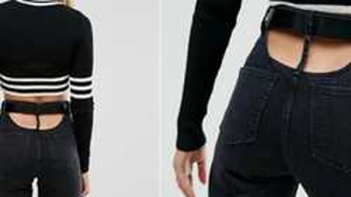 Õrült egy ötlet: Fenékszellőztető farmer lesz a divat!