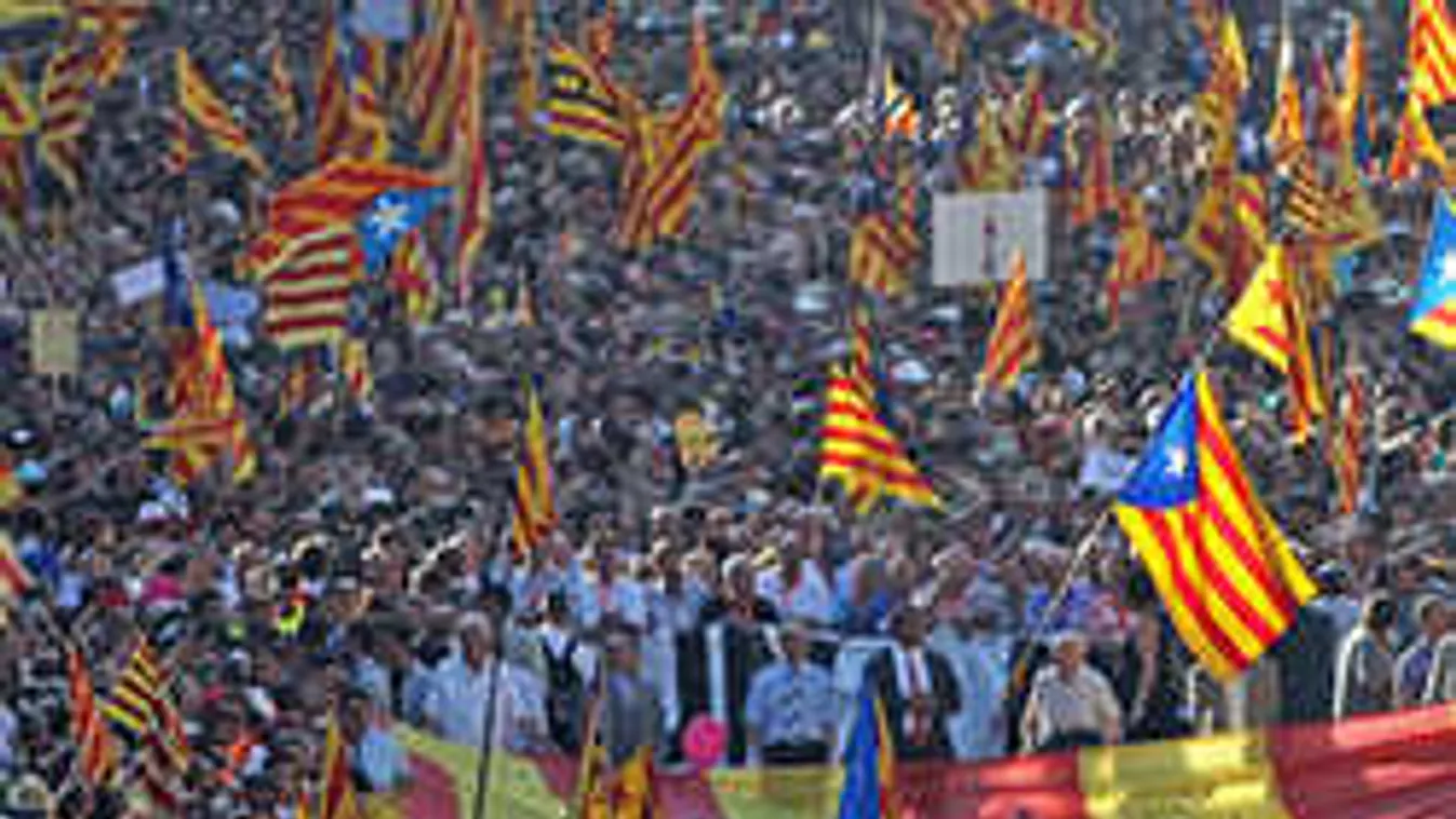 Ezért vonult egymillió ember utcára Barcelonában