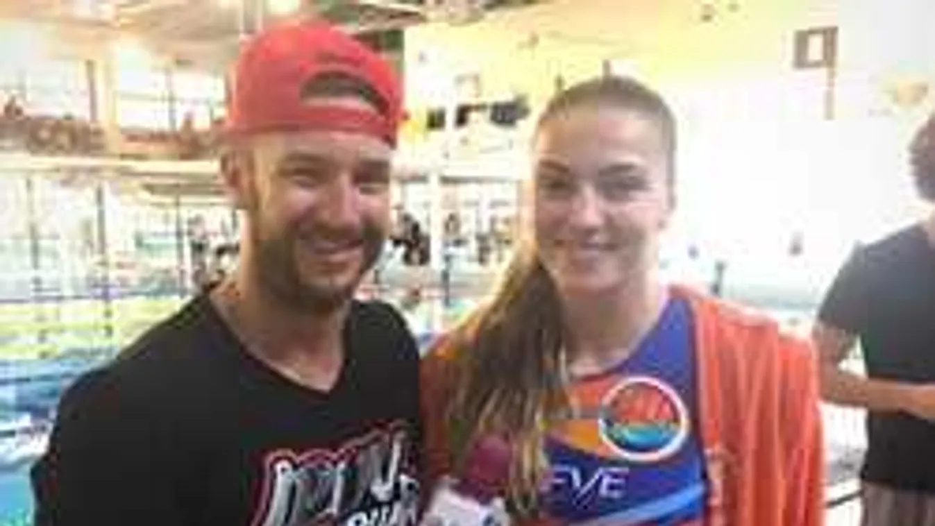 Miért ölelget dögös nőket Hosszú Katinka férje?